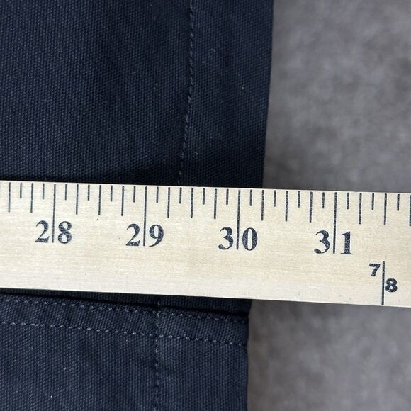 New Carhartt Rugged Flex Relaxed Fit Canvas Fleece-Lined Shirt Jacket Black Med - Picture 6 of 16